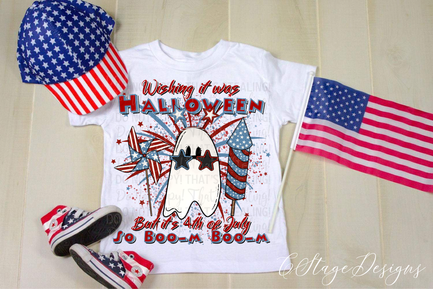 Wishing it was Halloween but it’s 4th of July so Boo-m Boo-m Digital Image PNG