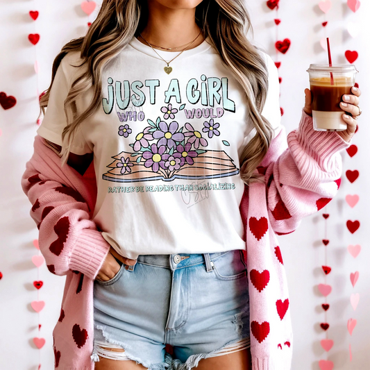 Just a Girl Who Digital Image PNG