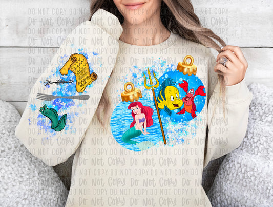 mermaid ornaments png