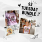 $2 Tuesday Bundle Digital Image PNG