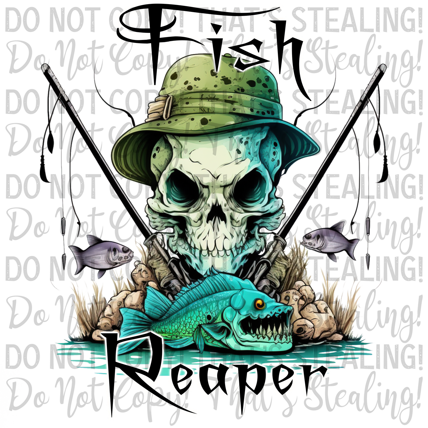 Fish Reaper Digital Image PNG