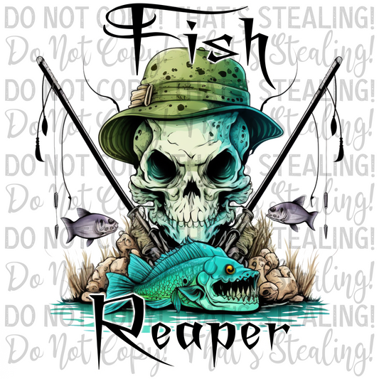 Fish Reaper Digital Image PNG