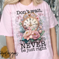 "Don't wait, the time will never be just right" Digital Image PNG