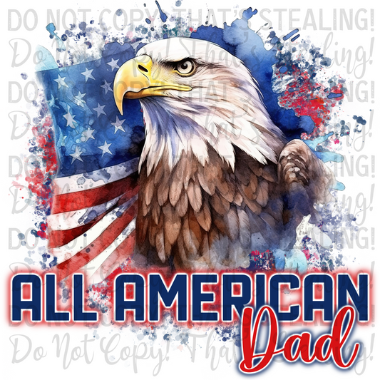 All American Dad Digital Image PNG