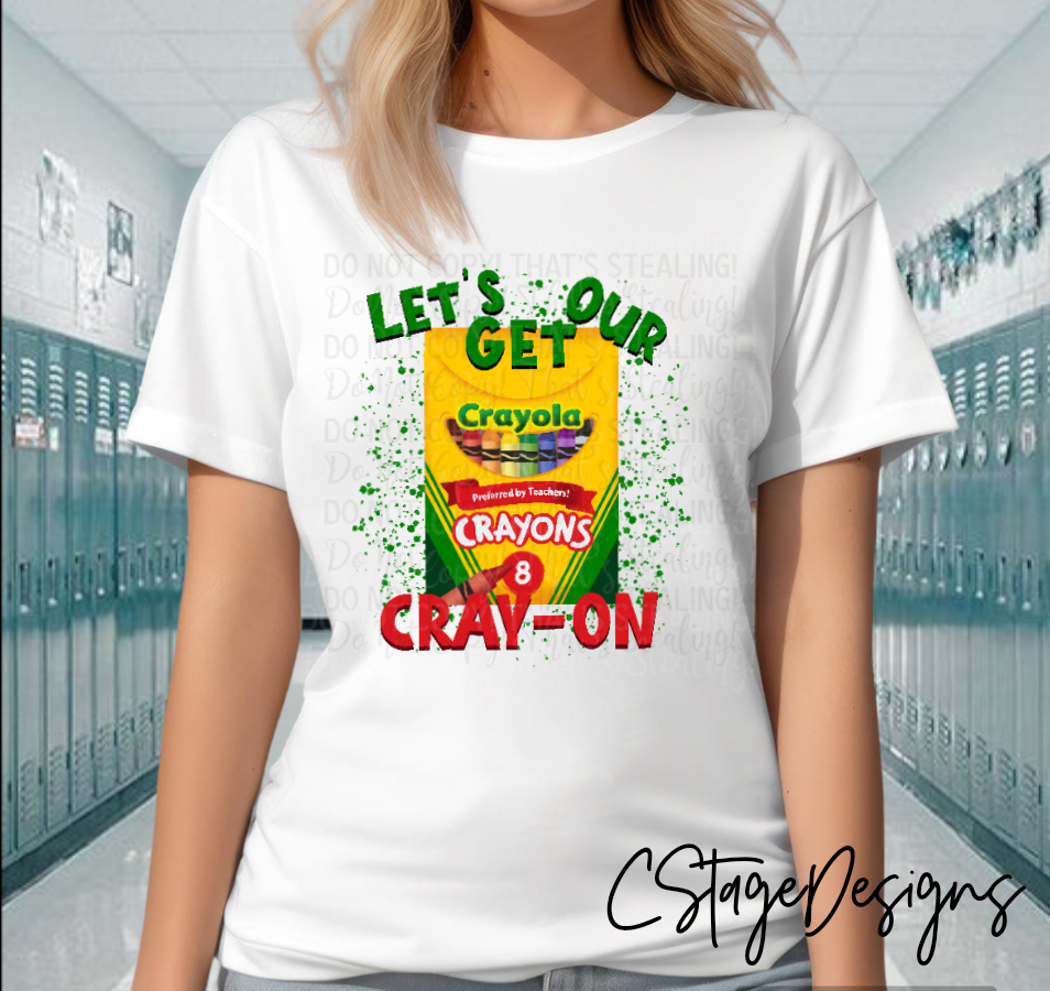 Lets get our Cray-on Digital Image PNG