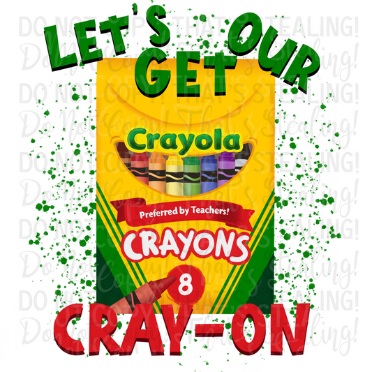 Lets get our Cray-on Digital Image PNG