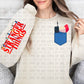 stranger pocket and sleeve png