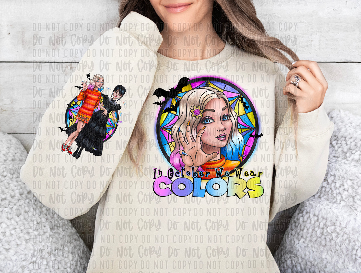 we wear colors with sleeves png