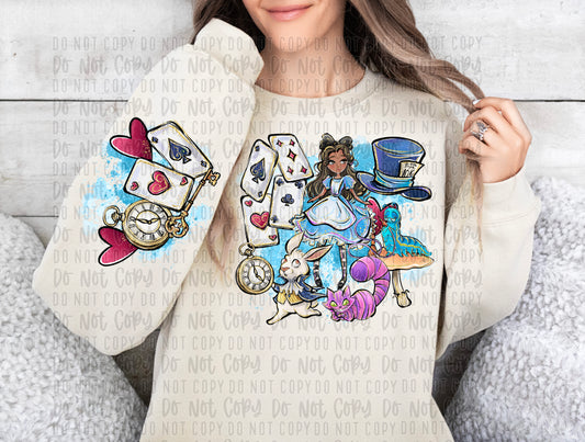 wonderland with sleeve png