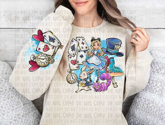 wonderland with sleeve png