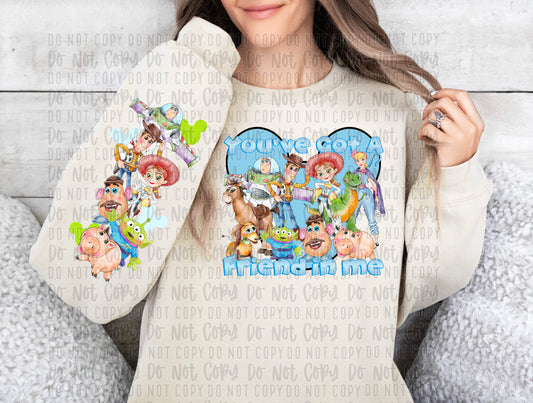 you_ve got a friend with sleeve png