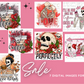 Skellie Love VDay Bundle Digital Image PNG