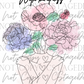 Treat Yourself With Kindness Digtial Image PNG
