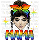 Mama to beautiful rainbow babies Digitial Image PNG