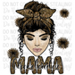 Cheerleader Mama Digital Image PNG