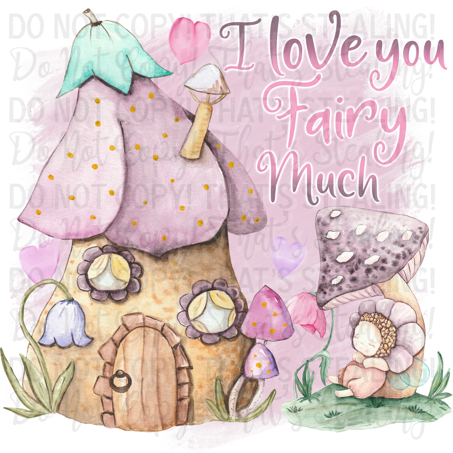 I love you fairy much Digital Image PNG