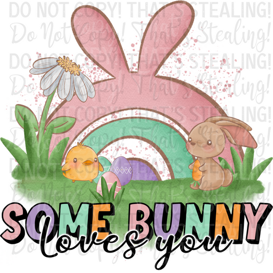 Some bunny loves you Digital Image PNG