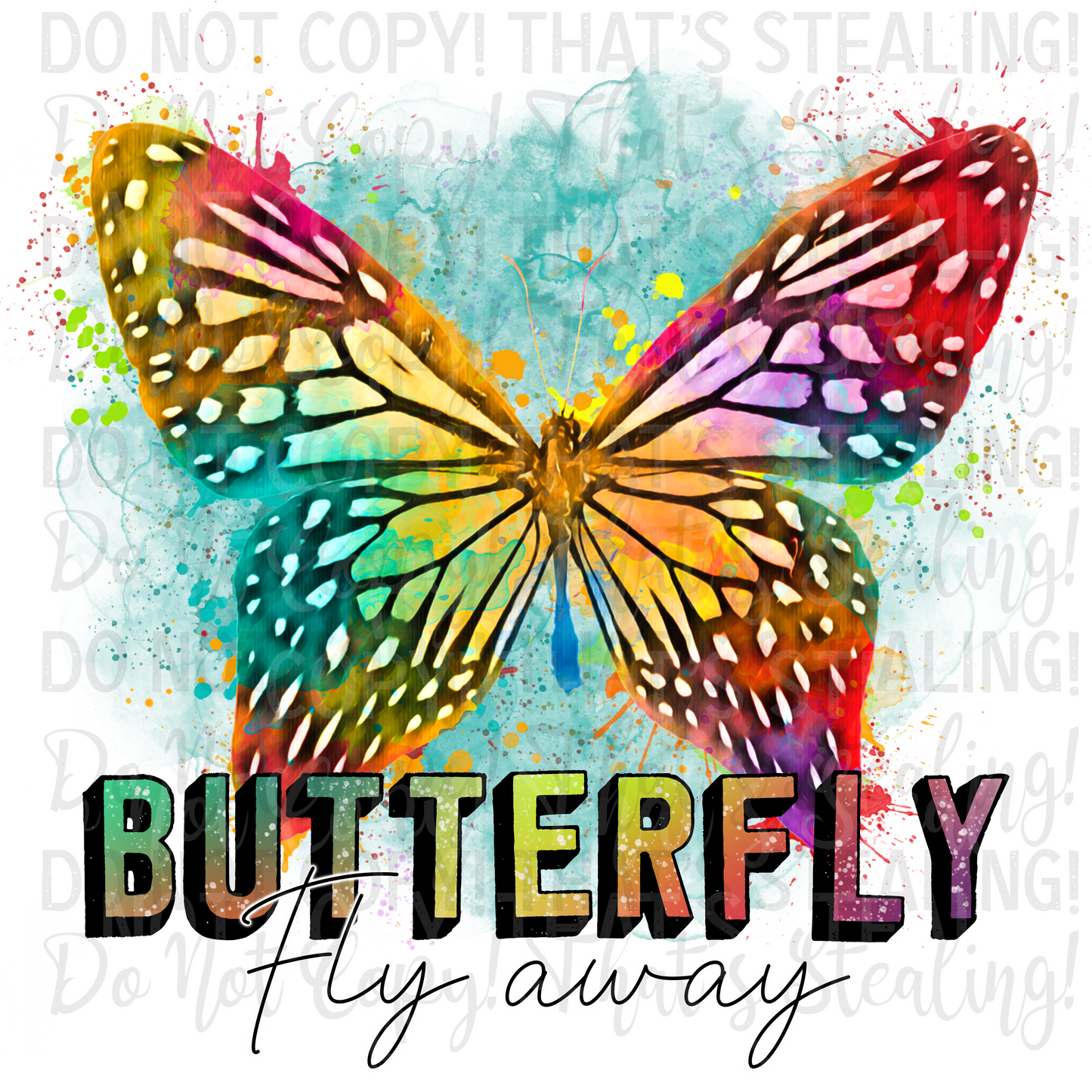 Butterfly Fly Away Digital Image PNG