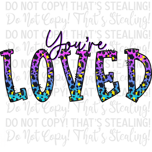 You're Loved Digital Image PNG