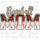 Baseball Mom Digital Image PNG