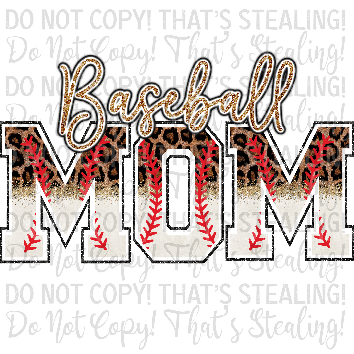 Baseball Mom Digital Image PNG