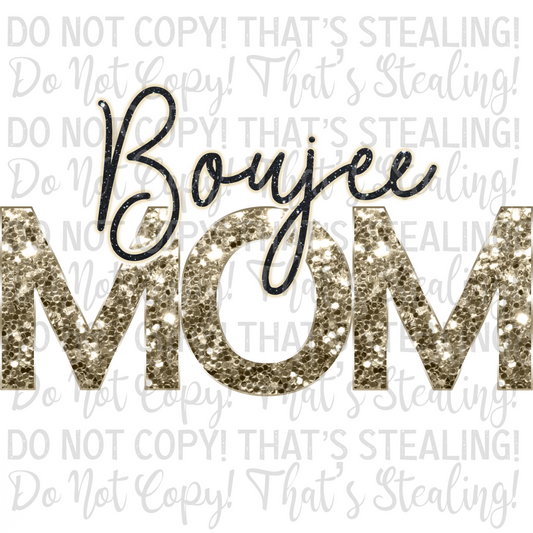 Boujee Mom Digital Image PNG