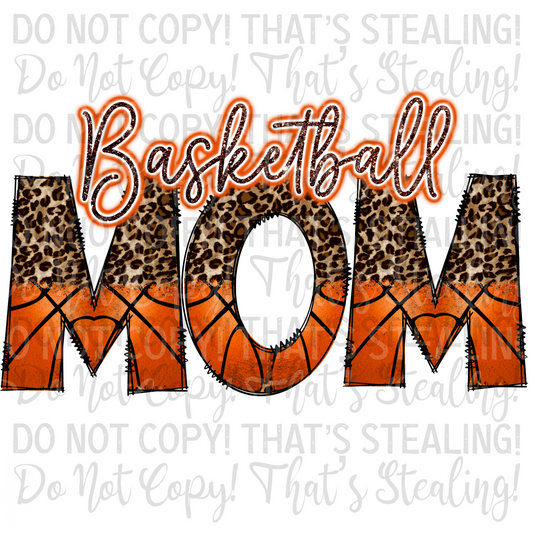 Basketball Mom Digital Image PNG