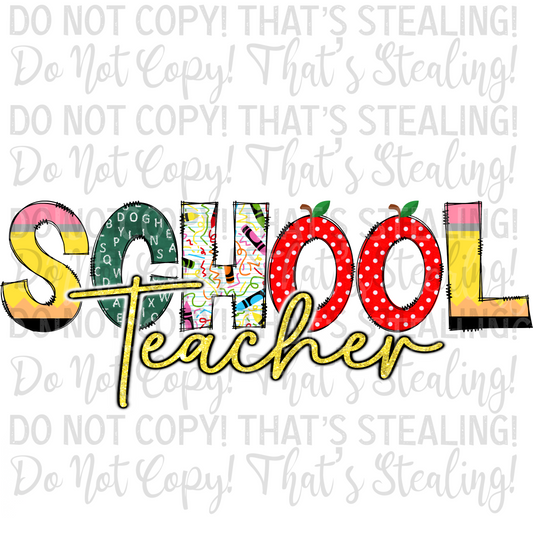 School Teacher Digital Image PNG