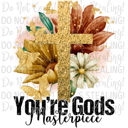 You're Gods Masterpiece Sigital Image PNG