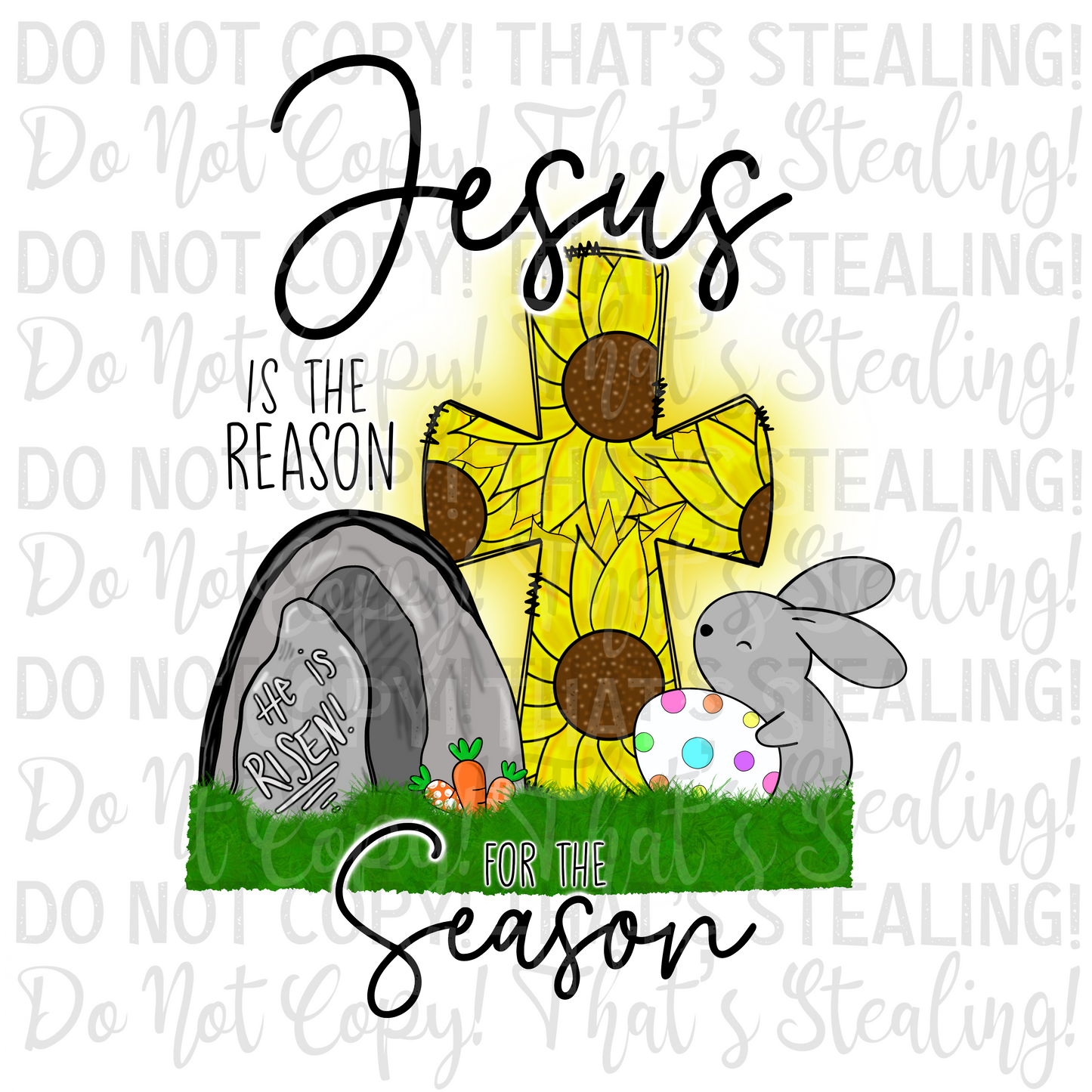 Jesus is the reason for the season Digital Image PNG