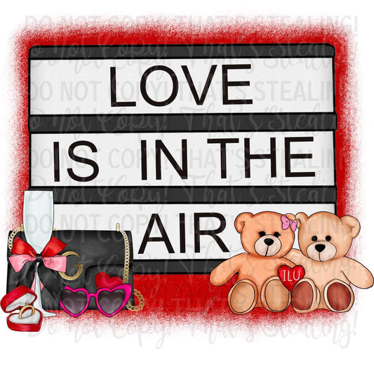 Love is in the air Digital Image PNG