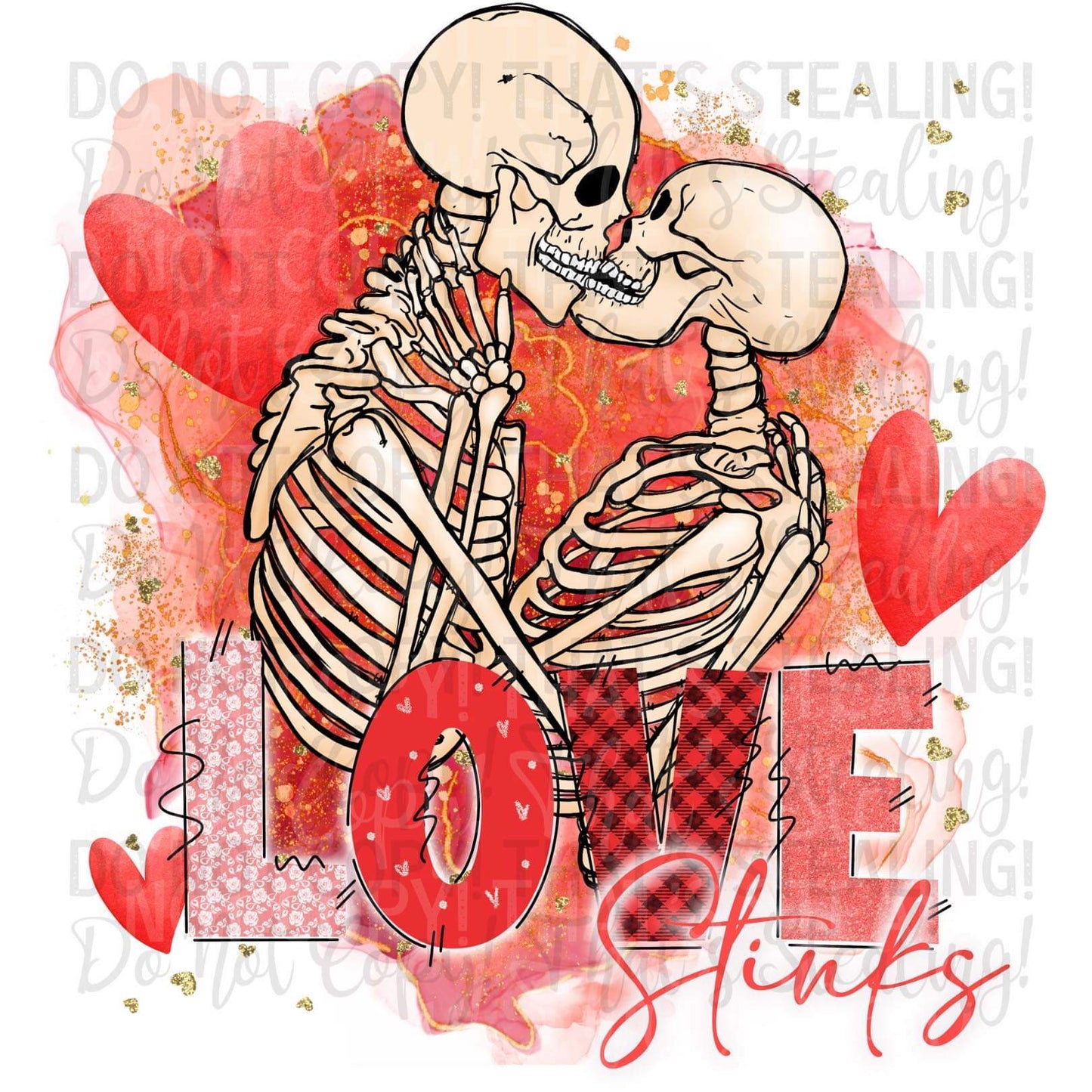 Love Stinks Sigital Image PNG